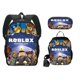 thumbnail image 1 of Mochila escolar Roblox para niños, conjunto de tres piezas, bolsa de lápices de una sola capa de poliéster circundante, bolsa de almuerzo, paquete de mochila, 1 of 2