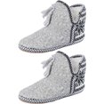 thumbnail image 1 of Chaussures Chaudes Protection contre le Froid pour Intérieur Pantoufles d'Intérieur Chaussettes Grises, 1 of 8