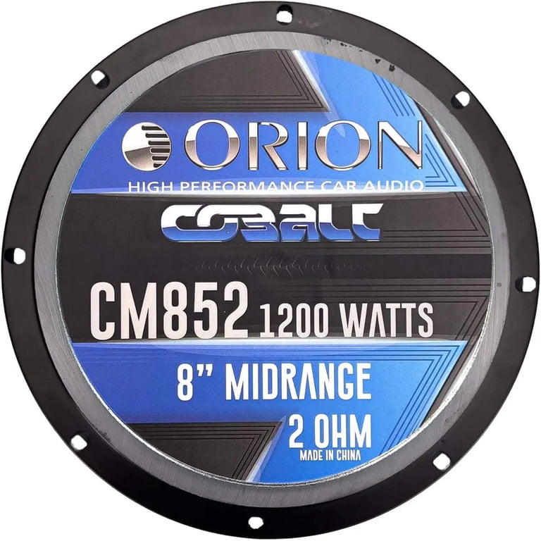 ORION COBALT CM855DC MID-BASS N/BULLET 8 INCHES WITH GRILL PAIR