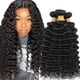 thumbnail image 1 of Paquetes de pelo Lizourey Brazilian Deep Wave, 3 paquetes de 35 a 45 cm, 1 of 7