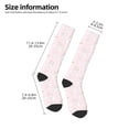 thumbnail image 2 of Honeii Rainboe And Rabbit Print Long Socks,Novelty Design Socks Gift for Men and Women,Crew Socks,Calf Socks, 2 of 6