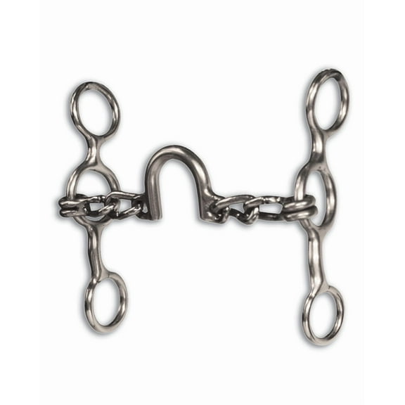 Professional Choice Equisential Performance Short Shank Horse Bit Ported Chain