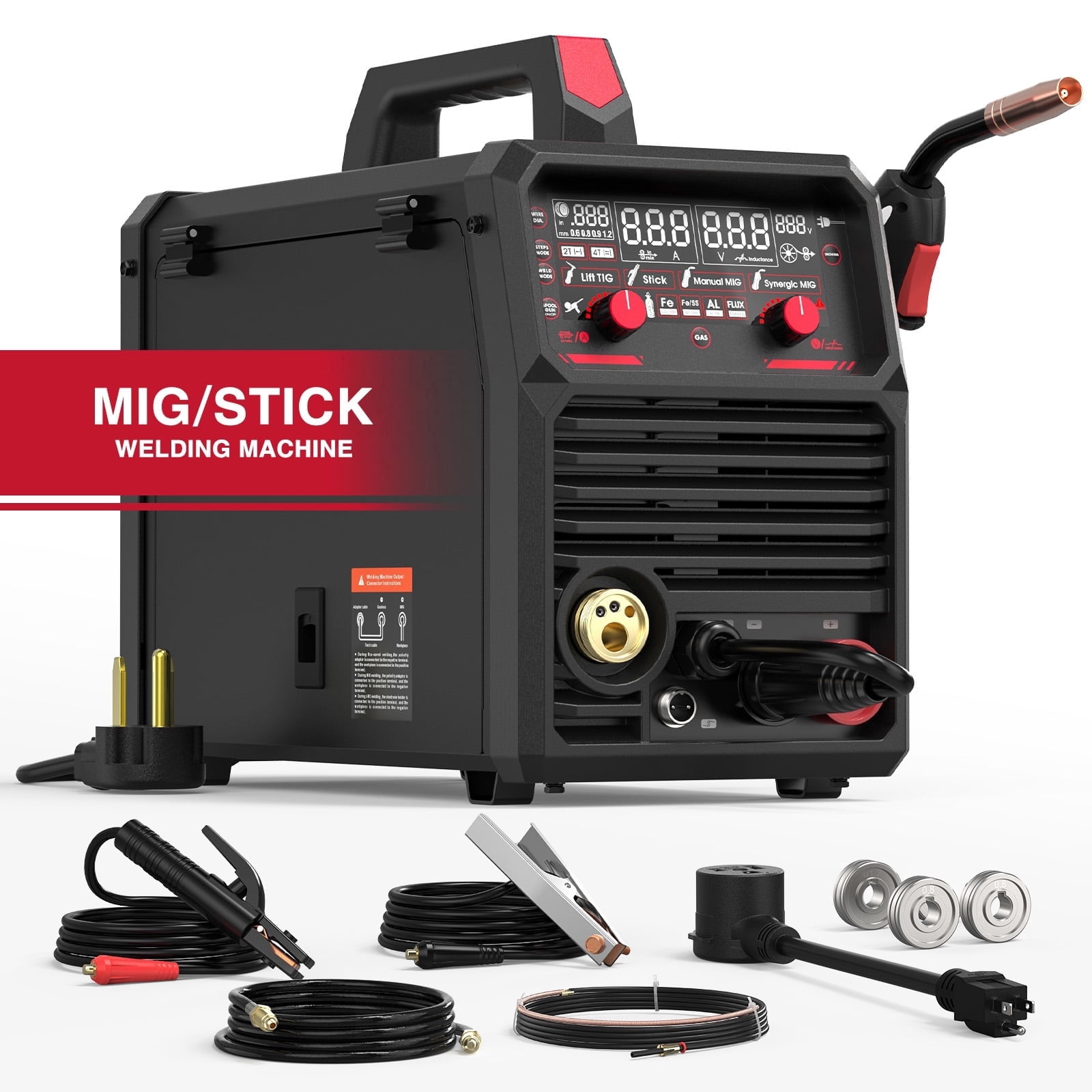 Mik♥️ Klutch 44726 MIG & Stick 220Si 230V Multi-Process Welder with