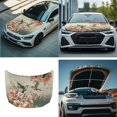thumbnail image 7 of Yuyamidu 3 PCS Hummingbird Car Hood Cover Protector Flower Car Front Hood Cover Aesthetic Auto Exterior Rear View Accessories Removable Side Mirror Covers for Cars Sedans, 7 of 7