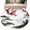 White Black, variant on Round Rug 6Ft Washable Non-Slip, Chinese Mountain Circle Area Rugs for Living Room Bedroom, Landscape Painting Red Plum Flowers Indoor Floor Mats Carpet Runner for Home Decor Aesthetic