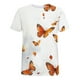 thumbnail image 4 of Camisetas de Manga Larga para Hombre de Algodón, Impresión Cuello Redondo Moda Casual Camisetas de Manga Corta para Diario Y Casual, 4 of 5