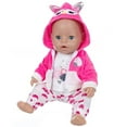 thumbnail image 5 of AmaMary Cotton Owl Outfit for 16-18 inch Dolls – 3-Piece Jacket Long Sleeve Pants Set for Girls Nature Theme Dress-Up Birthday Holiday Pretend Play, 5 of 5