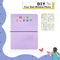 thumbnail image 3 of TRAHOO-Kpop Photocard Binder, PVC Free A5 200 Pocket Album, 6 Ring Binder, DIY Letter Sticker, 3 of 4