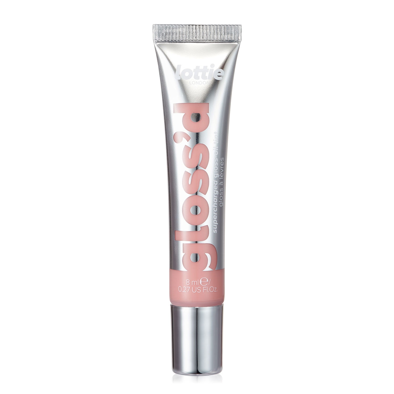 Lottie London Gloss'd, 100% Vegan Lip Gloss, Outshine, 0.27 fl oz