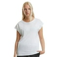 thumbnail image 3 of New Morning Studios Womens Extended Shoulder Regular T-Shirt, 3 of 4