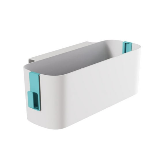 Hanging Bedside Table Organizer with 2 Removable Hooks, Bedside Caddy for Storage, Keeps Remote, Phone, Books Handy, Bed Organizer for Nightstand, Multi-Pocket Holder for Bedroom Essentials