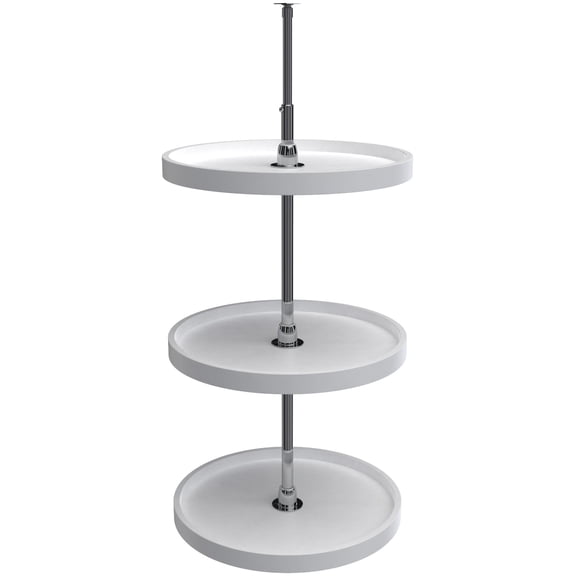 Rev-A-Shelf Polymer Full Circle 3 Shelf Lazy Susan