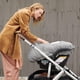 thumbnail image 5 of UPPAbaby CozyGanoosh for Aria and Mesa Infant Car Seat Carriers/Easily Attaches to Aria, Mesa, Mesa V2, Mesa Max/Ultra-Plush, Weather-Proof/Light Grey, 5 of 5