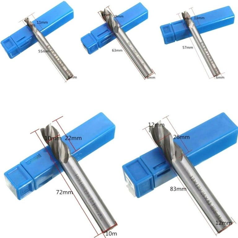 HSS T Slot Milling Cutter - 14x5x8x65L End Mill For Metal CNC Machining