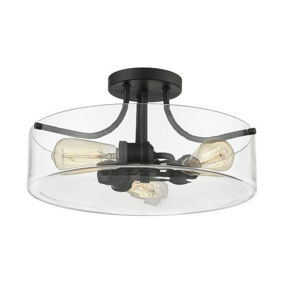 Z-Lite 3 Light Semi Flush Mount