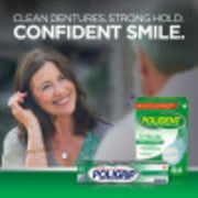 Poligrip Free Denture Adhesive Cream, Strong All-Day Hold, Food Seal, 0.75 Oz Travel Size