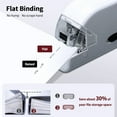 thumbnail image 2 of Automatic Electric Stapler 20 Sheet Capacity with Extra Staple Storage Warehouse Non-Slip Desktop Office Stapler, 2 of 8