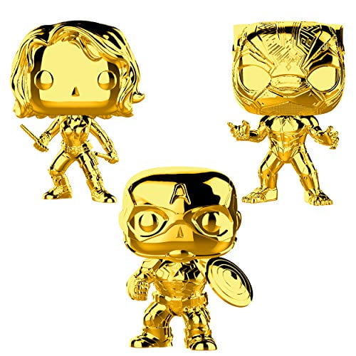 Funko Marvel: Pop! Marvel Studios 10 Gold Chrome Collectors Set 2