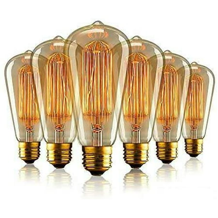 Ampoule Edison vintage, ampoules à incandescence rétro E27, lampe