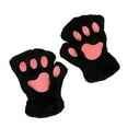thumbnail image 4 of Guantes De Medio Dedo, Bonitos, Transpirables, Cómodos, Mantienen El Calor, Guantes De Terciopelo Con Patas De Gato Para El Hogar ANGGREK Otros, 4 of 7