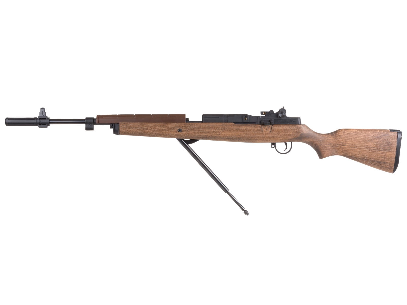 Springfield Armory M1a Underlever Pellet Rifle, Wood Stock - 0.177 Caliber