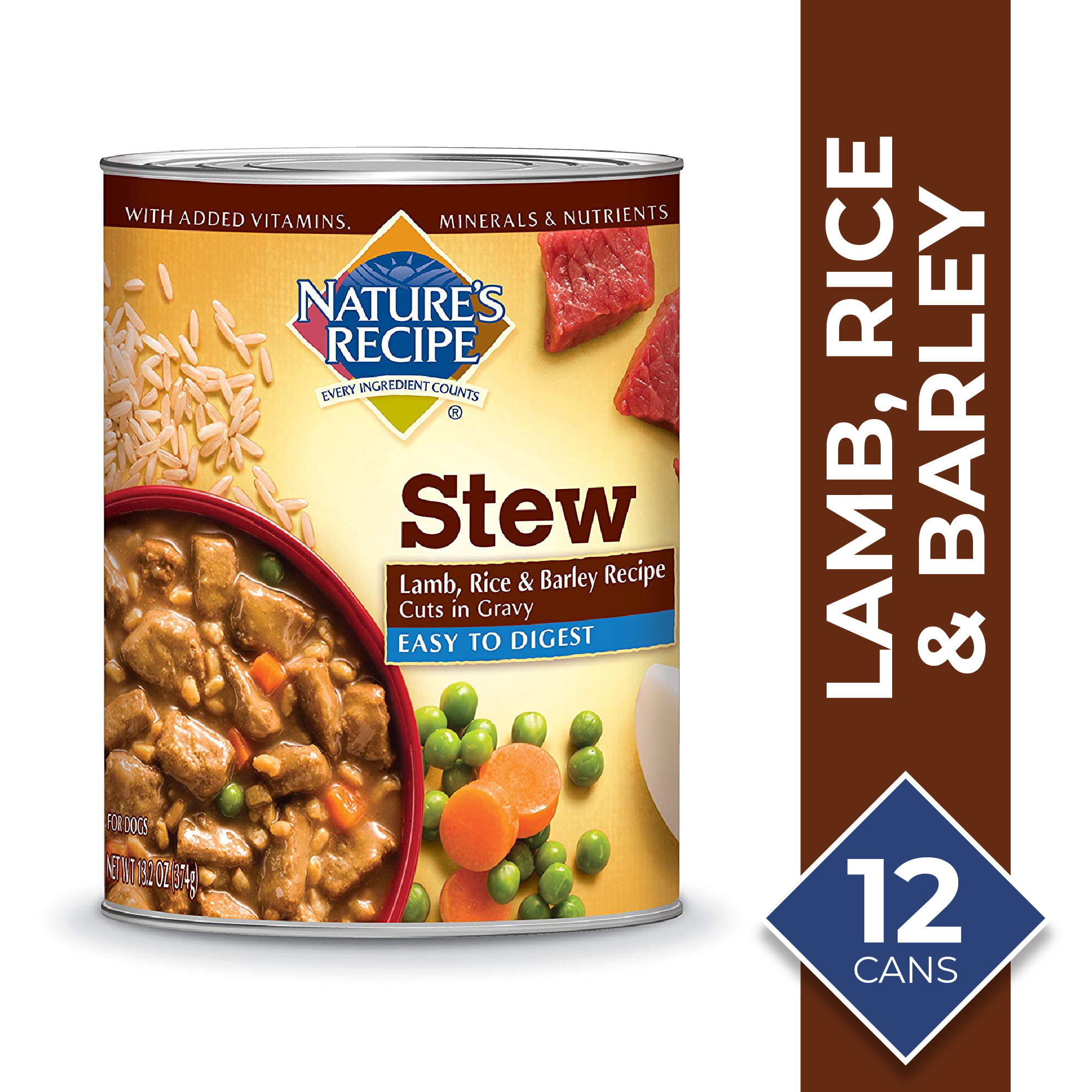 Nature's Recipe Easy to Digest Lamb, Rice & Barley Recipe