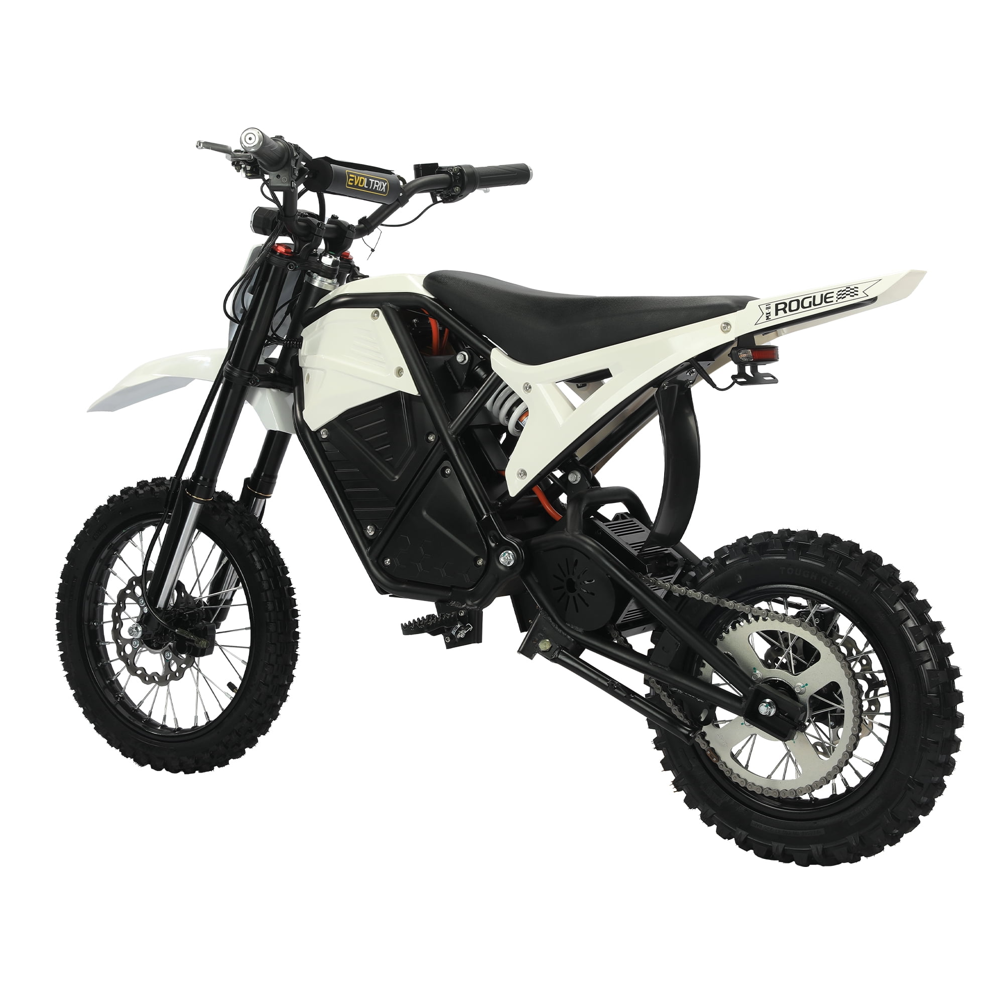 RM7 Electric Dirt Bike for Teens & Adults, 2200W Peak Power, 37 MPH Max Speed, 45-Mile Range - 48V/22.5Ah Removable Battery, Full Suspension, Hydraulic Brakes (Ages 13+)