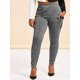 thumbnail image 3 of Pantalones Talla Extra Desteñido Bolsillos Laterales Rosegal Pantalones de talla grande, 3 of 5