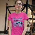 thumbnail image 3 of Tee Hunt Ford Mustang GT The Boss Women's T-Shirt Novelty T-Shirt Muscle Car Licensed Ford Tee, Pink, 3X-Large, 3 of 5