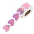 thumbnail image 1 of Shisuyan 500pcs Body Tanning Heart Stickers Sun Tan Heart Labels Tanning Heart Labels, 1 of 9