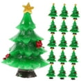 thumbnail image 5 of Raindrops Craft Christmas Tree Resin Ornaments for Moss Decor, 30 Pieces Holiday Decoration Set, 5 of 8