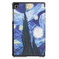 thumbnail image 4 of Dteck Case for Samsung Galaxy Tab A7 Lite 8.7-inch SM-T220 T225 (2021 Released),Luxury PU Leather Kickstand Lightweight Shockproof Magnetic Folio Protector Slim Flip Cover,Starry Sky, 4 of 9