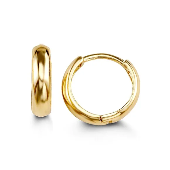 Mini Bold Gold Hoops