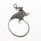 thumbnail image 3 of 5x Hallazgos De Joyería De Elements De Pendiente Para Mujer , Elegante, Madura Y Hermosa plata antigua, 3 of 7
