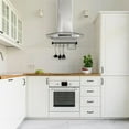 thumbnail image 3 of 30" Wall Mount Range Hood, 450 CFM Kitchen Cooking Vent Fan Hoods, 3 of 8