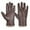 Brown, variant on Winter PU Leather Gloves for Men, Warm Thermal Touchscreen Texting Typing Dress Driving Motorcycle Gloves Wool Lining,Color:Black