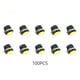 thumbnail image 2 of Sidaley Botón pulsador de 100 piezas, instalación práctica, mano de obra fina, ahorro de espacio, pieza reemplazada, interruptor de Videojuegos y accesorios Amarillo, 2 of 6