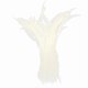 thumbnail image 1 of 10 tiras de tela con plumas para decoración de bodas, fiestas y festivales. blanco, 1 of 4