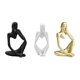 thumbnail image 1 of 3x Resina Escultura jes Estatuilla Estatuas para Decoración hueca, 1 of 9