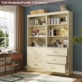thumbnail image 3 of Homieasy 47.2" Closet System, Closet Organizer System with 6 Wood Drawers, Modular Small Walk-in Closets Storage Unit, White Oak, 3 of 8