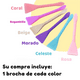thumbnail image 2 of Brocha Facial Y Corporal Aplicador Mascarilla De Silicona Paquete 6 Pzs, 2 of 8