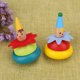 thumbnail image 4 of 2 piezas de juguetes de bloques de madera para niños, juguete educativo clásico para edades tempranas girado giratorio Likrtyny juguetes de los niños, 4 of 7