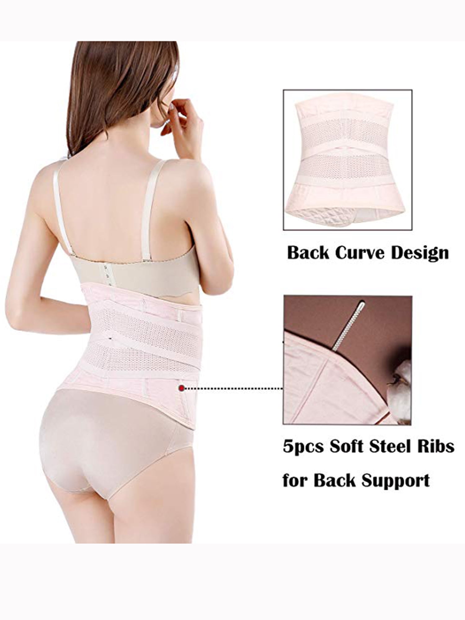 Women Post Surgery Band Postpartum Recovery Belt Girdle Belly Binder Shapewear !
