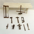 thumbnail image 3 of Herraentas niatura 1:12, juguete de simución, accesorios para , piezas de juguetes cor, ornamento de Hugo Casa de muñecas en miniatura, 3 of 7