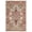Ivory/Blue, variant on SAFAVIEH Kashan Pema Oriental Area Rug, Red/Ivory, 5'1" x 5'1" Square