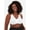 White, variant on Leading Lady, The Laurel, Unpadded Wireless Bra, Cooling Fabric, Front Close Bra, Seamless, Light Support, Comfort Bra, Padded Straps (Women's & Women's Plus)