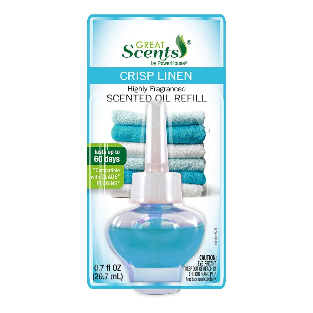 Great Scents Plug in Air Freshener Oil. Odor Eliminator for Home and