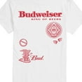 thumbnail image 3 of Budweiser - Icons Oversized - Men's Short Sleeve Graphic T-Shirt, 3 of 5