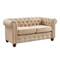 thumbnail image 5 of HomeFare Cream Living Room Sofa, 5 of 6