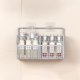 thumbnail image 5 of Kitchen Storage Basket Organizer | Wall Mounted Kitchen Shelf Hanging Rack | ABS White Multi-Function Spice Holder | No Punch Installation | 36x15x8cm | Space Saving Compartments | 1 Piece, 5 of 6